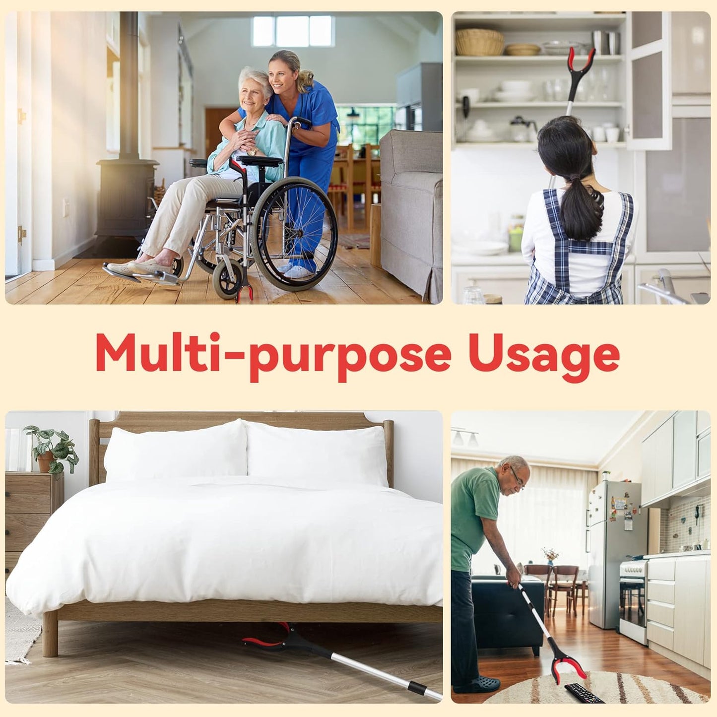 Alcanzador Mágico Plegable Multiusos Fácil