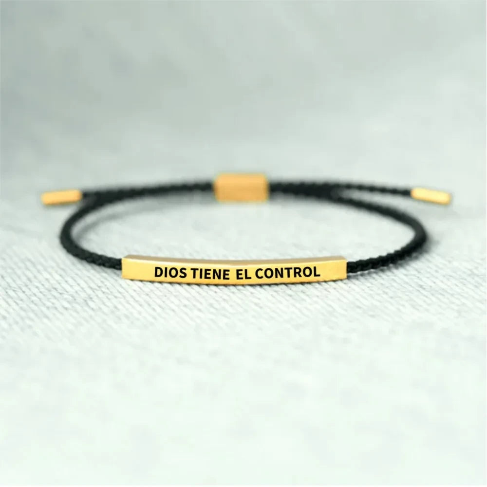 Pulsera Dios tiene el control