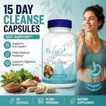 Cápsulas de Soporte Intestinal con Sen y Psyllium