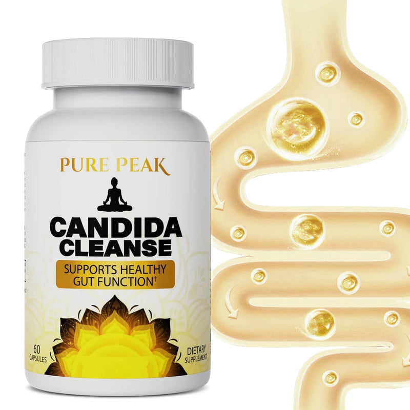 Suplemento de Candida Cleanse para la Salud Digestiva