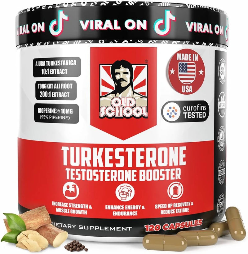 Old School Labs Turkesterone Para Rendimiento Muscular