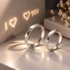 Anillos Amor Reflejado