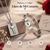 Collar y Pulsera: Llave de Mi Corazón
