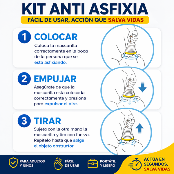 Kit Anti Asfixia Rápido