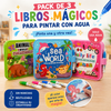 PACK DE 3 LIBROS MÁGICOS PARA PINTAR CON AGUA