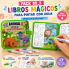 PACK DE 3 LIBROS MÁGICOS PARA PINTAR CON AGUA