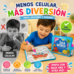 PACK DE 3 LIBROS MÁGICOS PARA PINTAR CON AGUA