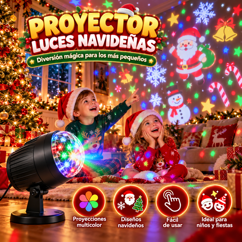 Proyector Luces Navideñas