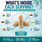 Cápsulas de Soporte Intestinal con Sen y Psyllium