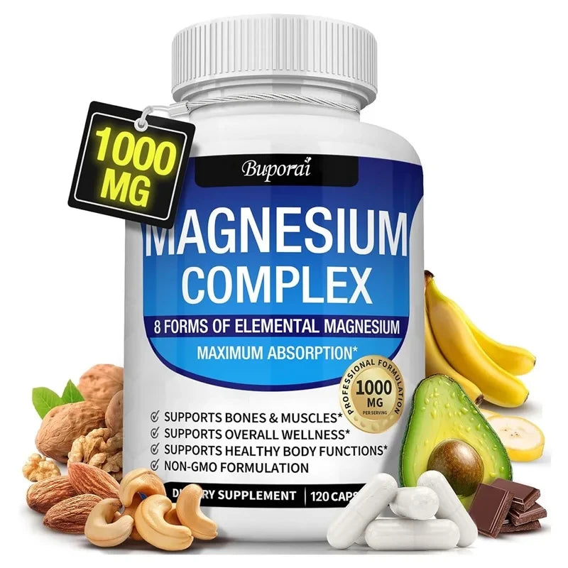 Complejo de Magnesio para Salud Inmunitaria y Muscular