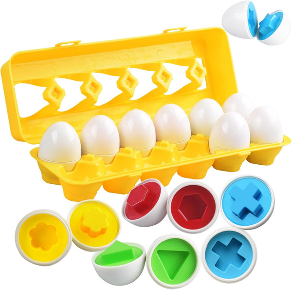 Huevos Mágicos Montessori Para Aprender Jugando