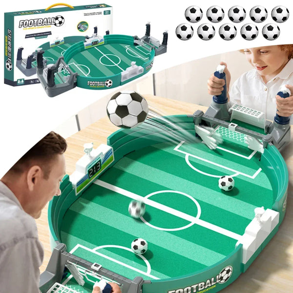 Futbolín Mini Portátil Familiar Divertido